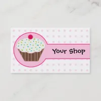 cupcake business Cards