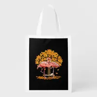 It’s Fall Y’all Flamingo Autumn Style Grocery Bag