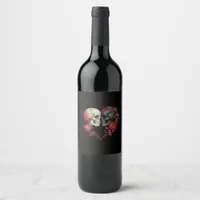 Till Death Do Us Part – Spooky Love Story Wine Label