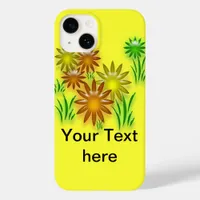 Phone Case - Three Dimensional Neon Daisies