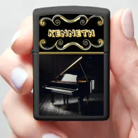 Premium Piano Illustration Lighter Accessory