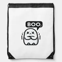Boo Of Disapproval Funny Quote Drawstring Bag
