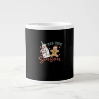Tis The Season New Years Funny Christmas Giant Coffee Mug
