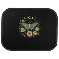 Flowers Goblincore Moth And Butterfly Cottagecore  Car Floor Mat