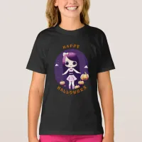 Happy Halloween Kawaii Girl T-Shirt