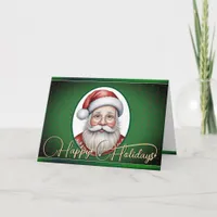 Happy Holidays Santa Card