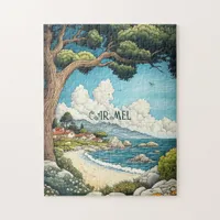 Carmel California Travel Jigsaw Puzzle