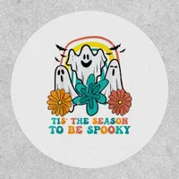 Tis The Season To Spooky Retro Halloween Women Patch