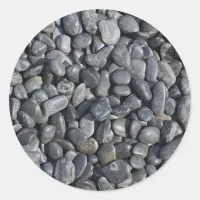 Smooth Pebbles Classic Round Sticker