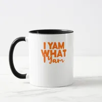 I Yam What I Yam Sweet Potato Thanksgiving Couple  Mug