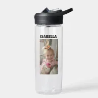 Personalized Child's Photo and Name     Water Bottle