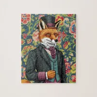 Gorgeous Red Fox in a Suit Jigsaw Puzzle