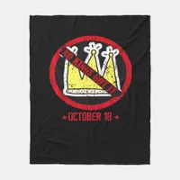 No Kings It Classic Creative Style Fleece Blanket