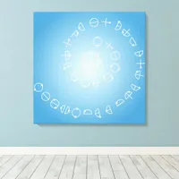 Katakamuna Power verses 7th Canvas Print