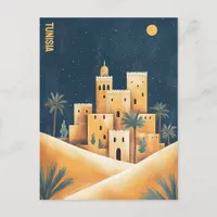 Tunisia Travel Postcard