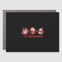 Christmas Sezon - Tis The Season Car Magnet