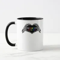 Month Skeleton Heart Hands LGBTQIA  Mug