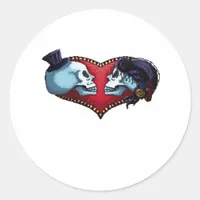 Till Death Do Us Part. Classic Classic Round Sticker