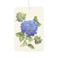 Blue Hydrangea Flower Botanical Art Design Air Freshener