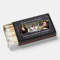 Funeral 3 Photo Remembrance Memorial  Matchboxes