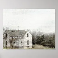The Old Missouri House Poster