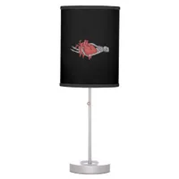 Heart Skeleton Hands  Table Lamp