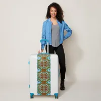 Hand Drawn Owl Mandala Artwork   Luggage