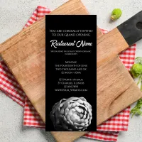 Restaurant Business Cards and Promotional Products