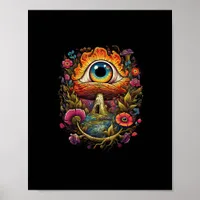 Cottagecore Aesthetic Mushroom Goblincore Simple S Poster