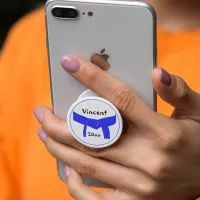 Martial Arts Light Blue Belt Rank PopSocket