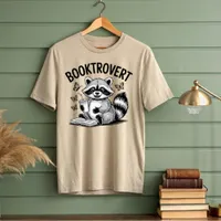 Booktrovert Raccoon T-Shirt