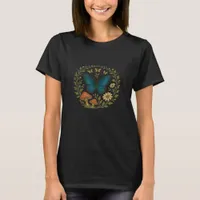 Goblincore Butterfly Fairycore Botanical Apparel C T-Shirt