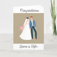 Congratulations Newlyweds | Personalized Card