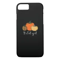 Fall Cute Halloween Pumpkin Thanksgiving It’s Fall iPhone 8/7 Case