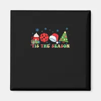 Tis The Season For Pickleball Iii Modern Aesthetic Magnet