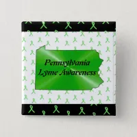 Pennsylvania Lyme Disease Awareness Button