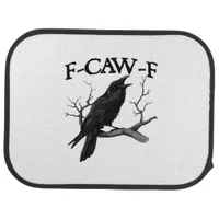 F-Caw-F Classic Vintage Graphic Car Floor Mat