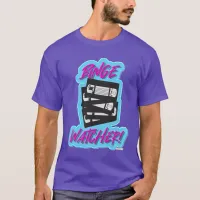 Binge Watcher VHS Vintage Slogan T-Shirt