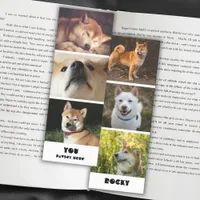 Photo Collage Dog Name And Quote Keepsake Bookmarks
