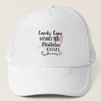 Fun Typography Christmas Trucker Hat