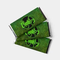 Personalized Green Dinosaur Hide Hershey Bar Favors