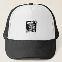 Till Death Do Us Funny Design Trucker Hat