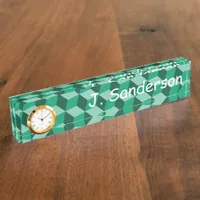 Nameplate - Three Dimensional Blocks