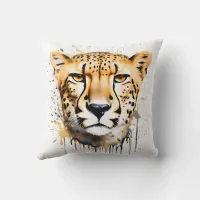 Cheetah Portrait Cushion