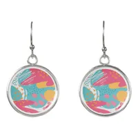 Colorful Abstract Earrings