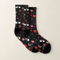 Valentine's Day True Love Socks