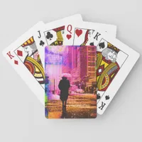 Colorful Vintage Kansas City Poker Cards