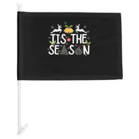 Tis The Season Classic Minimal Clean Car Flag