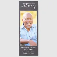 Rustic Memorial Sympathy Poem Prayer Card Funeral Bookmarks