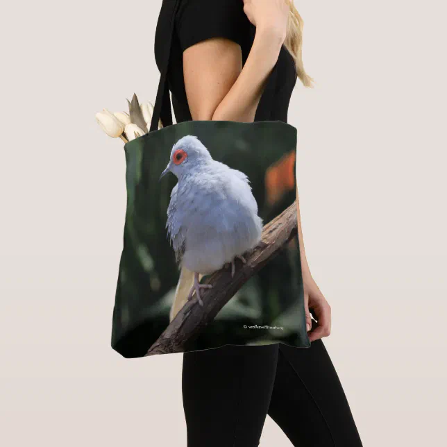 Diamond Dove in the Spotlight Tote Bag